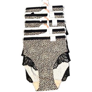 Auden Women’s Plus Size Leopard Print Underwear